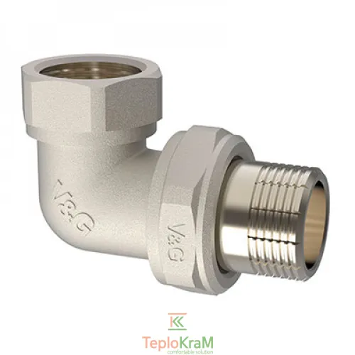 Згон кутовий американка V&G VALOGIN, 3/4" (VG-205202)
