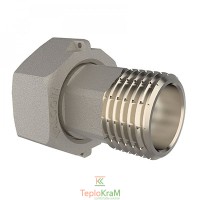 Напівзгон з накидною гайкою V&G VALOGIN, 1/2" (VG-205301)