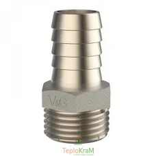 Штуцер для приєднання шланга V&G VALOGIN, З 1/2"хЗ 16 мм (VG-213104)