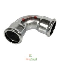 Коліно сталеве 90° Ø 35 мм в/в, оцинковане RM steelPRES 381/900 (381035900)