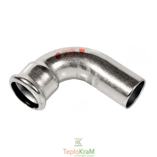 Коліно сталеве 90° Ø 28 мм в/з, оцинковане RM steelPRES 381/901 (381028901)