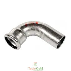 Коліно сталеве 90° Ø 54 мм в/з, оцинковане RM steelPRES 381/901 (381054901)