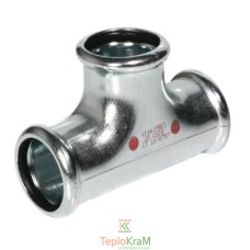 Трійник сталевий Ø 28 мм, оцинкований RM steelPRES 382 (382028000)