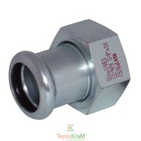 Накидна гайка сталева Ø 22 мм х внутрішня різьба 1", оцинкована RM steelPRES 383/002 (383022002)