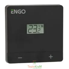 Дротовий добовий термостат ENGO EASY230B, 230 В (чорний)