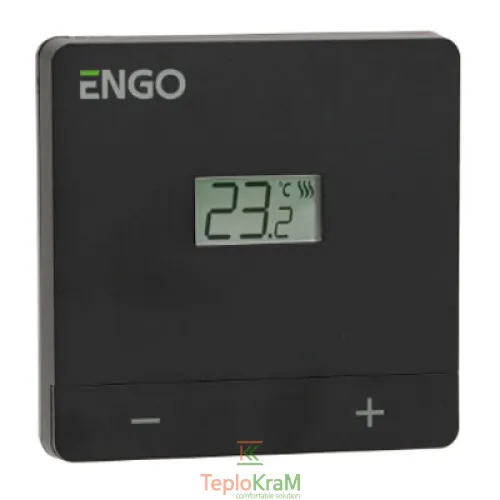 Дротовий добовий термостат ENGO EASY230B, 230 В (чорний)