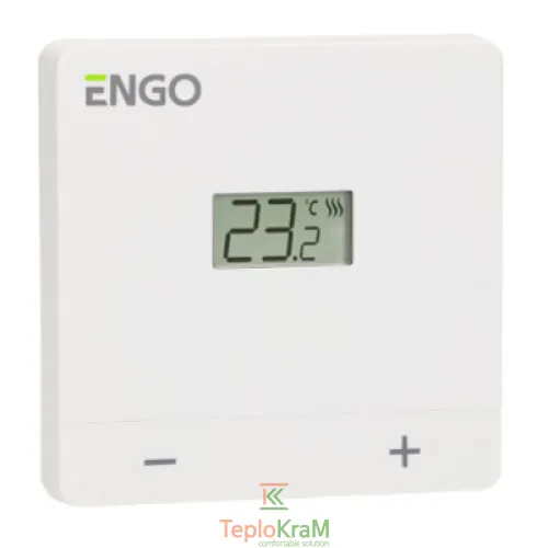 Дротовий добовий термостат ENGO EASY230W, 230 В (білий)