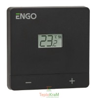 Дротовий добовий термостат ENGO EASYBATB, 2хААА (чорний)