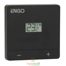 Дротовий добовий термостат ENGO EASYBATB, 2хААА (чорний)