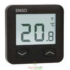 Інтернет-термостат з WI-FI ENGO E10B230WiFi, 230 В (чорний)