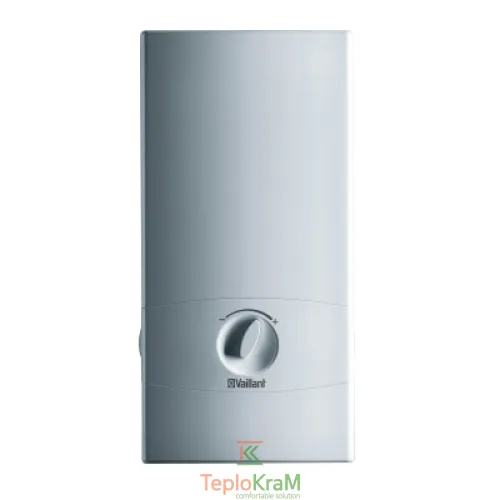 Водонагрівач проточний електричний Vaillant VED E 27/7 INT 27 кВт, продуктивність 9 л/хв