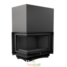 Каминная топка Kratki Oliwia L/BS/G 16 кВт, левая с гильйотиной
