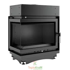 Камінна топка Kratki Maja PW/BL/12/BS/W 8 кВт, ліва з водяним контуром