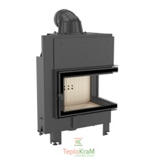 Камінна топка Kratki MBM P/BS 10 кВт, права