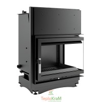 Каминная топка Kratki Zuzia/PW/BP/19/BS/W 19 кВт, правая с водяным контуром