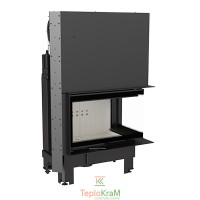 Каминная топка Kratki MBM P/BS/G 10 кВт, правая с гильйотиной