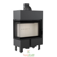 Камінна топка Kratki LUCY/12/SLIM/L/BS 8 кВт, ліва