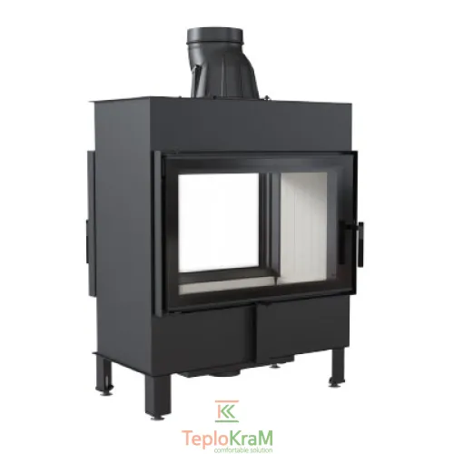 Каминная топка Kratki LUCY 14/T 14 кВт, туннельная
