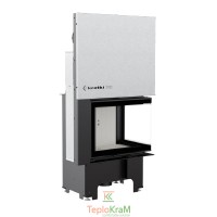 Каминная топка Kratki VNP/610/430 9 кВт, правая с гильйотииной
