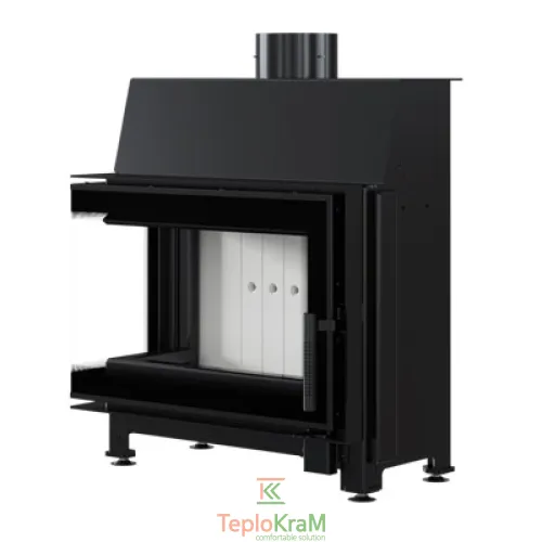 Камінна топка Kratki SIMPLE/S/L/BS 6 кВт, ліва
