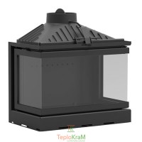 Камінна топка KFD Eco Max 7 3F Basic 11,5 кВт, трьохстороння з шибером