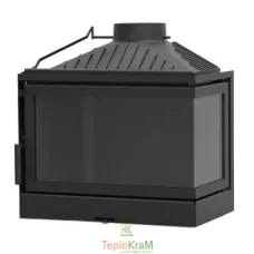 Камінна топка KFD Eco Max 7 R Standart 14 кВт, права з шибером