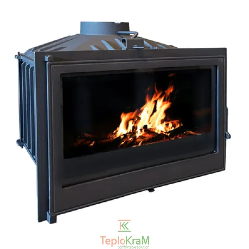 Камінна топка FerGuss FGS LUX 17, 10,4 кВт, з шибером