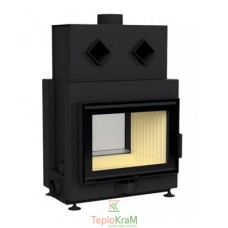 Каминная топка Gavryliv & Sons 60x42+O 6 кВт, туннельная, рифленый шамот