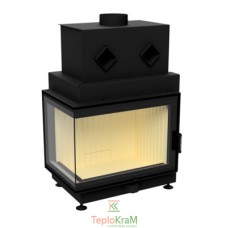 Камінна топка Gavryliv & Sons 72х48х52+L 14,9 кВт, ліва, рифлений шамот