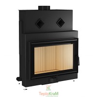 Каминная топка Gavryliv & Sons 80х52+ 12 кВт, рифленый шамот