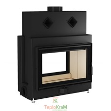 Каминная топка Gavryliv & Sons 80х52 O 12 кВт, туннельная