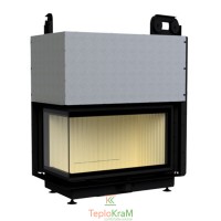 Камінна топка Gavryliv & Sons 90х51х54+HL 17,2 кВт, ліва з гільйотиною, рифлений шамот