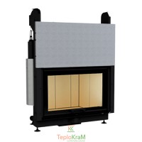 Камінна топка Gavryliv & Sons 80х52 H 12 кВт, з гільйотиною