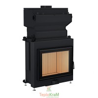 Камінна топка Gavryliv & Sons 70х52WM 12 кВт, з водяним контуром, рифлений шамот