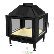 Камінна топка Gavryliv & Sons 4D Panorama 70 12 кВт, чотиристороння