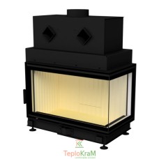 Каминная топка Gavryliv & Sons 86x48x52 14,5 кВт, правая, рифлений шамот