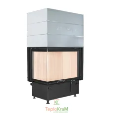 Камінна топка Hoxter ECKA 76/45/57h 12 кВт, кутова з гільйотиною
