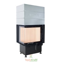 Каминная топка Hoxter ECKA 50/35/45h 5,9 кВт, угловая с гильйотиной