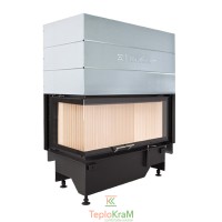 Каминная топка Hoxter ECKA 90/40/40h 11 кВт, угловая с гильйотиной