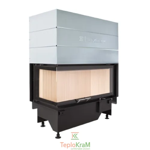 Каминная топка Hoxter ECKA 90/40/40h 11 кВт, угловая с гильйотиной