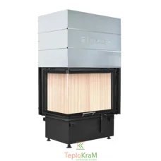 Камінна топка Hoxter ECKA 67/45/51Wh L/R 13 кВт, кутова з гільйотиною