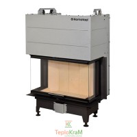Каминная топка Romotop HEAT C 3g L 80.52.31.21 K1 10 кВт, трехсторонняя с гильотиной 
