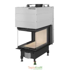 Камінна топка Romotop HEAT U 3g L 50.52.70.21 K1 10 кВт, три роздільних скла, з опорною конструкцією