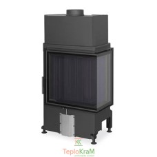 Камінна топка Romotop IMPRESSION R 2G S 58.60.34.21, 7,4 кВт, права, темний шамот