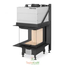 Камінна топка Romotop HEAT U 3g L 50.52.50.21 К1, 8 кВт, тристороння з гільйотиною, з опорною конструкцією