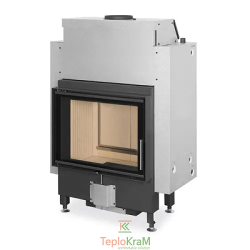 Камінна топка Romotop DYNAMIK WB 2g 66.50.01P, 11,8 кВт, з водяним контуром, заднє завантаження, потрійне скло