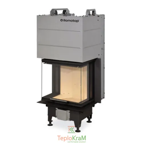 Каминная топка Romotop HEAT C 3g L 50.52.31.21, 5,7 кВт, трехсторонняя с гильотиной 