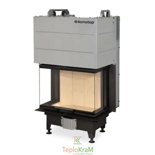 Каминная топка Romotop HEAT C 3g L 65.52.31.21, 7,8 кВт, трехсторонняя с гильотиной 