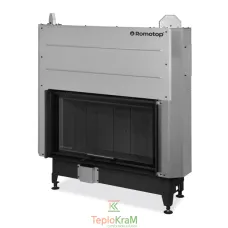 Камінна топка Romotop HEAT 3g L 88.50.06, 9 кВт, з гільйотиною, темне футерування