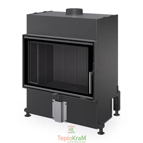 Камінна топка Romotop HEAT 4G 70.50.06, 11 кВт, темне футерування